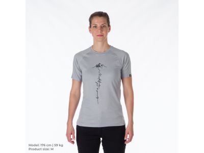 Damska koszulka aktywna TR-4919OR z nadrukiem z włókien pochodzących z recyklingu MISHA