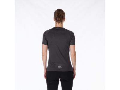 Northfinder MISHA Damen-T-Shirt, schwarze Melange
