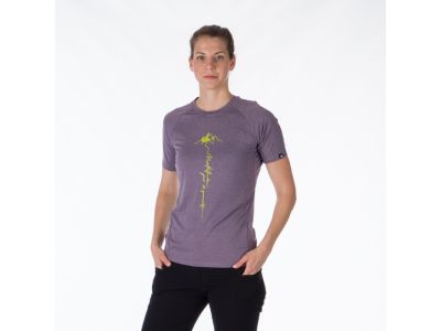 Northfinder MISHA dámske tričko, purplemelange