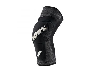 100% Ridecamp knee pads Heather Grey/Black