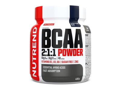 Nutrend BCAA 2: 1: 1 POWDER, 400 g, blackcurrant