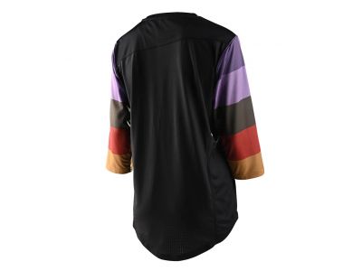 Troy Lee Designs Mischief damska koszulka rowerowa, 3/4 rękaw, rugby black
