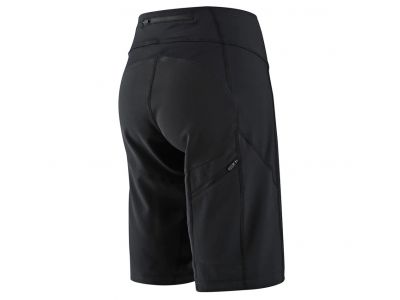 Pantaloni scurți Troy Lee Designs Luxe pentru damă, negru uni