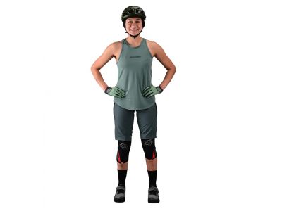 Troy Lee Designs Luxe women&#39;s shorts, Solid steel green