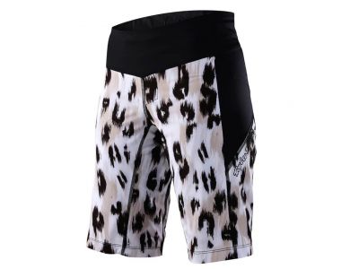 Troy Lee Designs Luxe women&amp;#39;s shorts, Wild Cat white