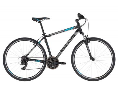 Kellys Cliff 10 28 bicykel, black/blue
