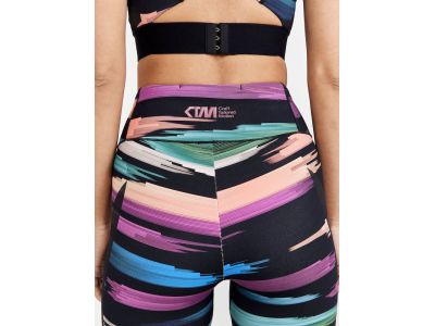 Spodnie damskie Craft CTM Distance, czarno-różowe