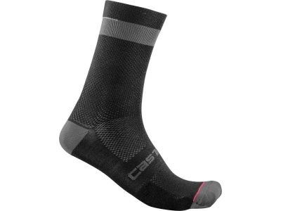 Castelli ALPHA 18 zokni, fekete