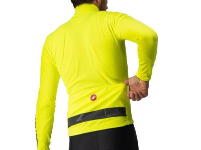Castelli PURO 3 jersey, yellow fluo/black reflex