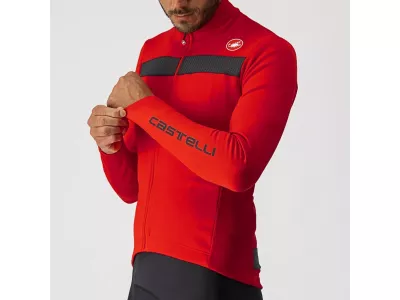 Castelli PURO 3 dres, Red/Black Reflex