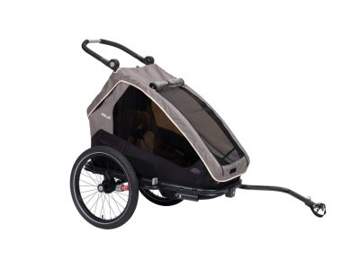 XLC MonoS BS-C10 detský závesný vozík, šedá/béžová/antracit