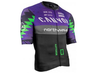 Northwave Pro Canyon dres, černá/purple