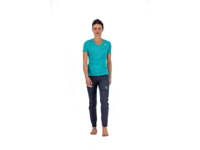 Karpos SANTA CROCE women&#39;s ZIP-OFF pants, dark blue/turquoise