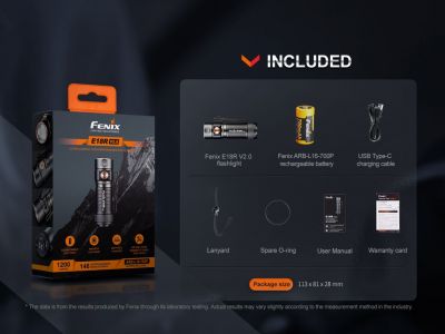 Fenix ​​E18R V2.0 rechargeable flashlight