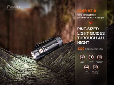 Fenix ​​​​E18R V2.0 wiederaufladbare Taschenlampe