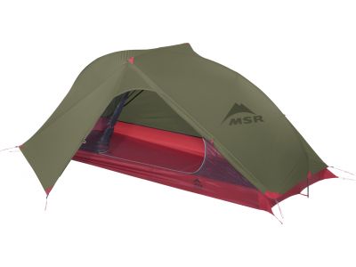 MSR CARBON REFLEX 1 Green tent for 1 person, green/red 