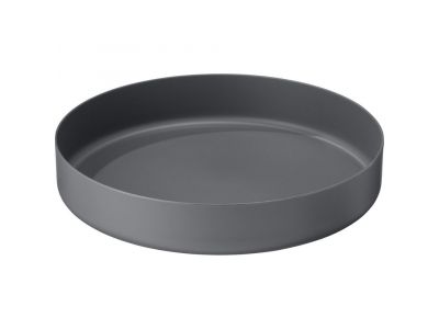 MSR DEEPDISH PLATES Large Grauer Teller, grau, groß
