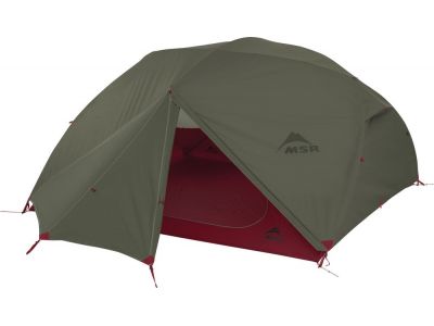 MSR ELIXIR 4 Zielony namiot dla 4 osób, zielono-czerwony