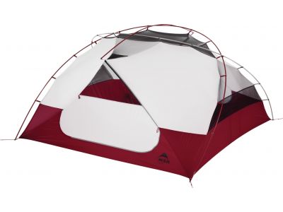 MSR ELIXIR 4 Zelt für 4 Personen, grau/rot