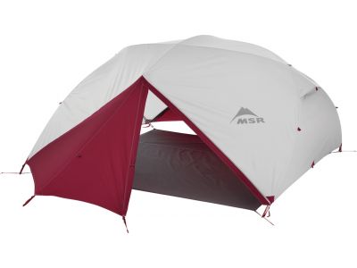 MSR ELIXIR 4 Zelt für 4 Personen, grau/rot