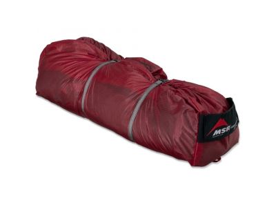 MSR HUBBA NX Gray tent for 1 person, grey/red