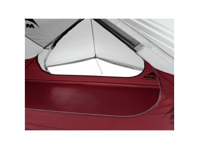 MSR HUBBA NX Gray tent for 1 person, grey/red
