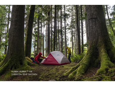 MSR MUTHA HUBBA NX Green tent for 3 people, green/red