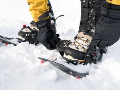 MSR REVO EXPLORE M 22 Chartreuse men&#39;s snowshoes 56 cm, green-grey