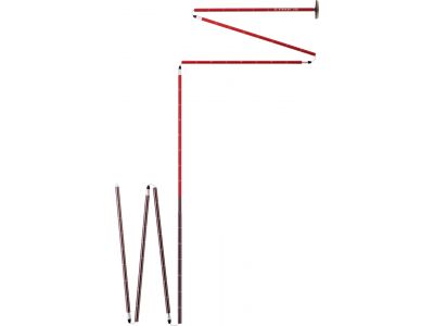 Sonda lawinowa MSR STRIKER 320 320cm (złożona 46cm), czerwono-szara