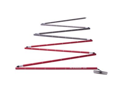 Sonda lawinowa MSR STRIKER 320 320cm (złożona 46cm), czerwono-szara