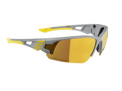 FORCE Calibre glasses, gray/yellow/yellow mirror lenses