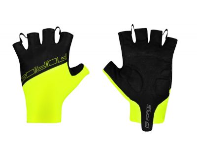 FORCE Nawet rękawiczki, fluorescencyjne/czarne