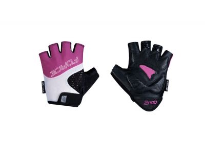 FORCE Rab 2 children&amp;#39;s gloves, black/pink/white