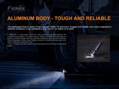Fenix TK22 tactical flashlight