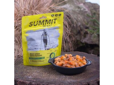 Summit to Eat BEEF &amp; POTATO STEW Big Pack Stewed beef in its own juice with potatoes 190g / 1005kcal