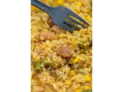Summit to Eat CHICKEN FRIED FRIED RICE Big Pack Roasted rice with chicken and Teriyaki o. 202g / 1006kcal
