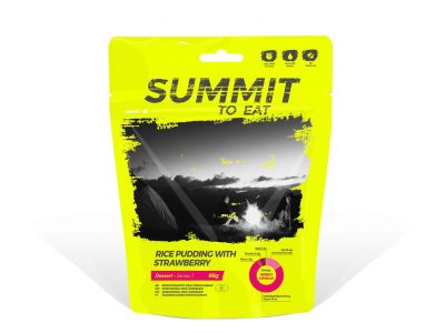 Summit to Eat RICE PUDDING WITH STRAWBERRY Ryžový nákyp s jahodami 90g/401kcal