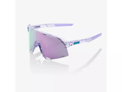 100% S3 glasses, polished translucent lavender/HiPER® lavender mirror