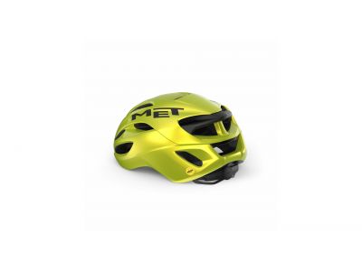 MET Rivale MIPS helmet, lime yellow metallic/gloss