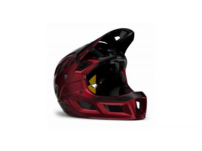 Kask MET Parachute MCR MIPS, czerwono-metallic black