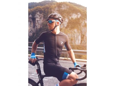 Koszulka rowerowa Pinarello PRO #iconmakers, czarno-niebieska