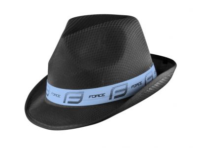 Force Panama, klobouk, černá/pastelově modrá