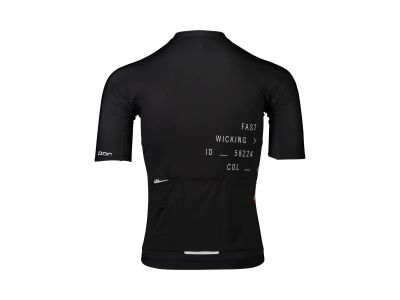 Koszulka rowerowa POC Pristine Print, uranowa czerń
