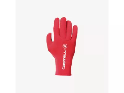 Castelli DILUVIO C rukavice, červená