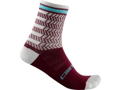 Castelli AVANTI 12 socks, burgundy