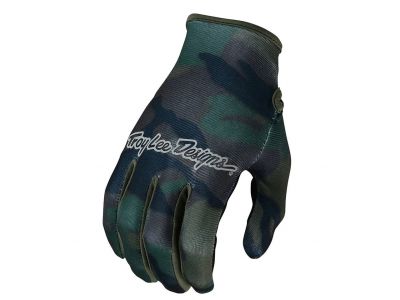 Troy Lee Designs Flowline Gloves Brushed Camo Army