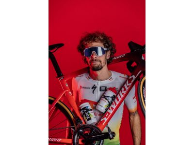 100% S3 Fahrradbrille TotalEnergies Team Mattweiß / HIPER Linse