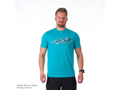 Northfinder JEFF T-shirt, azureblue