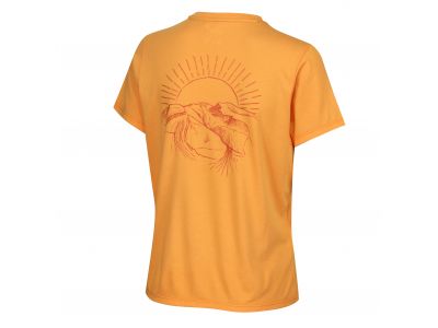 inov-8 T-shirt damski GRAPHIC TEE &quot;SKIDDAW&quot;, żółty