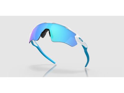 Oakley Radar EV Path okuliare, polished white-blue/Prizm Sapphire
